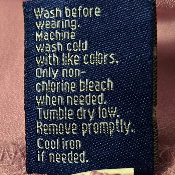 Apt. 9 Pleated Ruffle Neck Mauve Pink Sleeveless Shirt - Picture 14 of 16